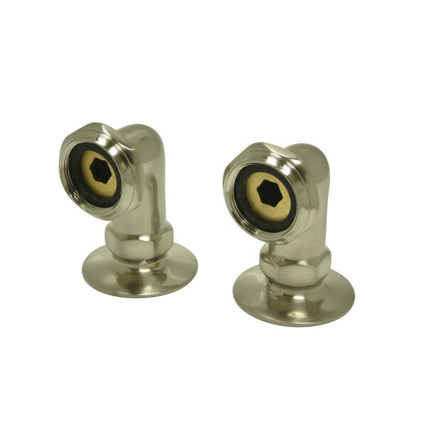 2" Riser for Leg, Tub Filler, Brushed Nickel